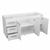 Bajo Mesada Sin bacha Mosconi 1,40m Blanco - comprar online