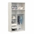 Placard Mosconi 2 Pue Corrediza Baulera Alzada 1,40m Venezia - comprar online