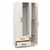 Placard Mosconi 3 Puertas 2 Caj Melamina Dakar Wengue - comprar online