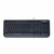 Teclado Microsoft 600 QWERTY color negro
