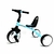 Triciclo Xg-7741 con Respaldo Celeste Bebitos