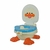 Pelela Pato 3 En 1 Color Celeste Bebitos