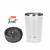 Vaso con Doble Pared Waterdog AMERICAN380WH 380 ml Blanco Acero en internet
