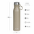Botella Deportiva Waterdog BUHO750CM Acero Inox 750 ml Concrete - comprar online
