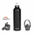 Botella Deportiva Waterdog HYDRO750BK 750 ml Negro - comprar online