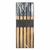 Set x5 Palitos de Sushi De Bambu 24 cm Flores - EMOOD