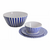 Set Vajilla x13 Piezas Shoppy Juego De Platos Bowl Melamina Cocina Azul - comprar online