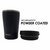 Vaso con Doble Pared Waterdog AMERICAN380BK 380 ml Negro Acero en internet