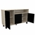 Vajillero Doors 130 Mosconi Helsinki Negro - comprar online
