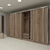 Placard Mosconi 3 Puertas Corredizas 1,80 Mts Nebraska Gris - tienda online