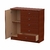 Cómoda Mosconi Pack 5 Cajones Caoba - comprar online