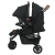 Cochecito Jogger Breeze 3 Ruedas Negro Infanti en internet