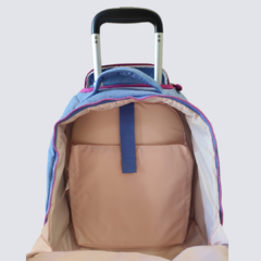 Mochila Zea Rodinhas Kipling Dew Blue - comprar online