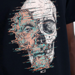 Camiseta Regular MCD Glitch - Preto - comprar online