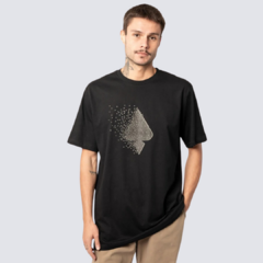 Camiseta Regular MCD Espada Quadrados - Preto na internet
