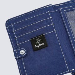 Carteira Kipling Money Love Admiral Blue - Karibia Boutique