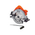 Sierra Circular Eléctrica Black+decker Cs1004 1400w - Faraone