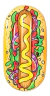 Inflable Bestway Para Pileta 43248 Hot Dog 190x109cm