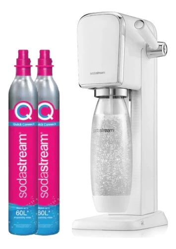 Pack Maquina Sodastream Art Con Cilindro Extra