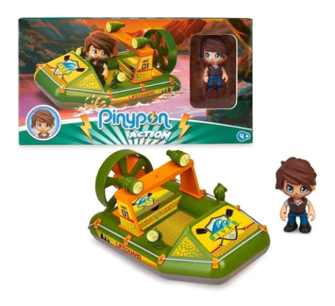 Pinypon Action Lancha De Rescate + 1 Figura