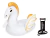 Combo Bestway Pony Inflable 159x109 + Inflador Manual 30cm