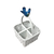 Porta Talher Branco com Passarinho Azul - comprar online