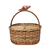 Porta Talher em Vime com Concha Coral