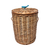 Lixeira Lavabo com Tampa Fixa e Peixe Azul - comprar online