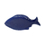 Petisqueira Peixe Azul Marinho M - comprar online