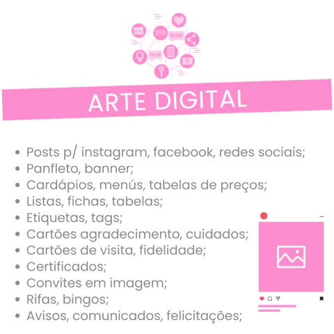 Arte Digital (Post, Flyer, Panfleto, Convites e etc) - comprar online