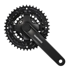 PLATO Y PALANCA SHIMANO FC-TY301 42/34/24T ALUMINIO 170MM en internet