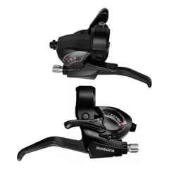 PAR DE MANIJAS SHIMANO TOURNEY EF41 3X7 INTEGRADAS - CHACBIKES