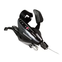 Imagen de PAR DE MANIJAS SHIMANO TOURNEY EF500 3X8 INTEGRADAS ALUMINIO