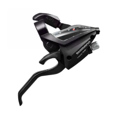 PAR DE MANIJAS SHIMANO TOURNEY EF500 3X8 INTEGRADAS ALUMINIO - comprar online