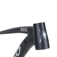CUADRO MOSSO 986 R9 ALUMINIO 7005 MTB CONICO BOOST 12X148 - NEGRO en internet