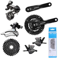 GRUPO TRANSMISION SHIMANO ALTUS 3X8 24V