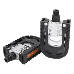 PEDALES PLATAFORMA PLEGABLES PROMEND PD-F51 RESINA ALUMINIO en internet