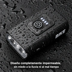 LUZ DELANTERA 1000 LUMENES CARCASA ALUMINIO - CHACBIKES