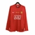 Camisa Manchester United Retrô 2007/2008 Masculina Nike Manga longa - Vermelha C/ Patch