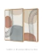 Conjunto com 2 Quadros Decorativos - Abstro - loja online