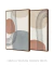 Imagem do Conjunto com 2 Quadros Decorativos - Abstro