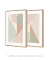 Conjunto com 2 Quadros Decorativos - Geo Verli - loja online
