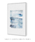 Quadro Decorativo Aquarela Azul - loja online