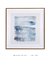 Quadro Decorativo Aquarela Azul Quadrado 2