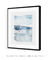 Quadro Decorativo Aquarela Azul Quadrado - comprar online