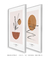 Conjunto 2 Quadros Decorativos Abstract Foliage - comprar online