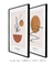 Conjunto 2 Quadros Decorativos Abstract Foliage - comprar online