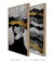 Conjunto 2 Quadros Decorativos Collage Golden - loja online