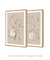 Conjunto 2 Quadros Decorativos Linhas Abstratas - loja online