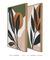 Conjunto com 2 Quadros Decorativos - Moderno Tropical - loja online